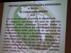 Seminário Conselhos Tutelares e o Sistema de Garantia de Direitos