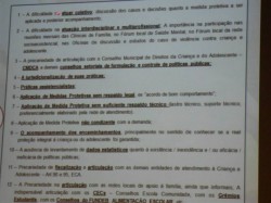 Seminário Conselhos Tutelares e o Sistema de Garantia de Direitos