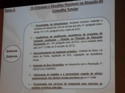 Seminário Conselhos Tutelares e o Sistema de Garantia de Direitos