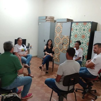 Reunião com o colegiado de Rio das Flores