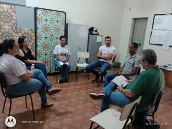 Reunião com o colegiado de Rio das Flores