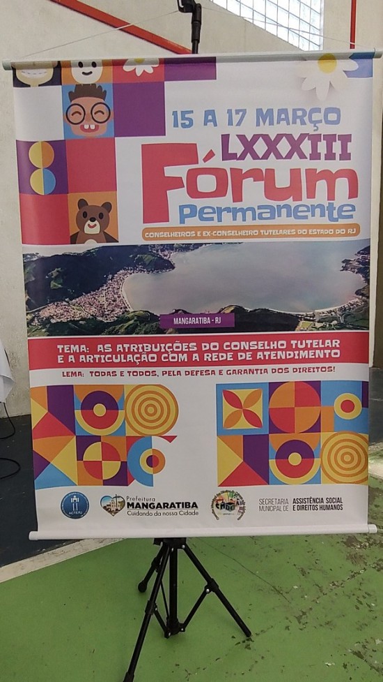 LXXXIII Fórum Permanente de Conselheiros e Ex-Conselheiros Tutelares do RJ - Mangaratiba