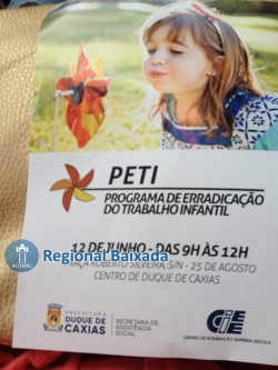 Dia Mundial de Combate ao Trabalho Infantil