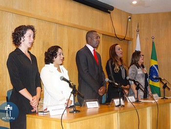 Posse da diretoria da ACTERJ