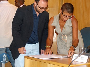 Posse da diretoria da ACTERJ