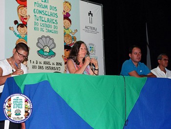 LXII Fórum Estadual de Conselheiros tutelares em Rio das Ostras