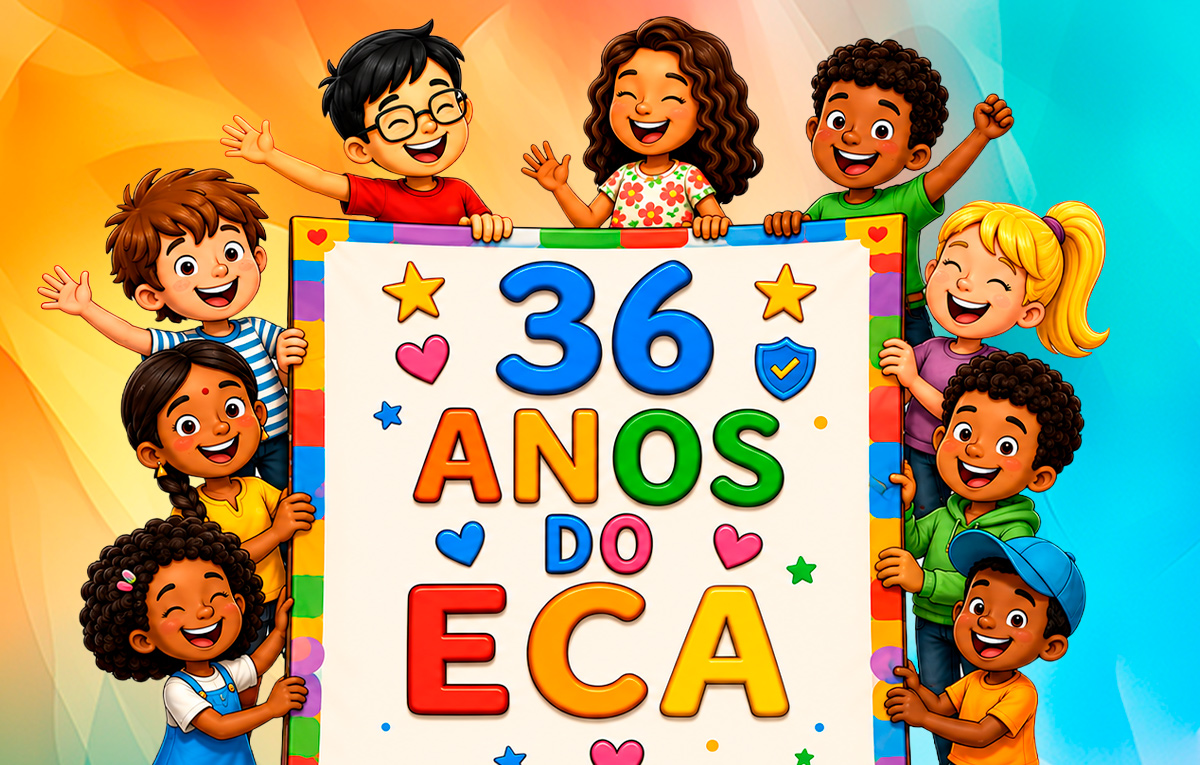 ECA completa 36 anos reafirmando a proteção integral de crianças e adolescentes